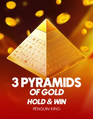 3 Pyramids of Gold Hold Win - Penguin King